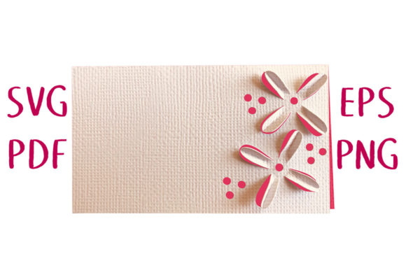 3D Clematis Blossom Place Card: A 3D SVG for Shapes