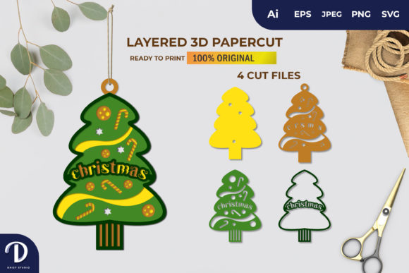 3D SVG Christmas Tree: A Seller's Review
