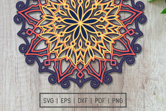 3D SVG Shapes: A Publisher's Review of Mandala Files