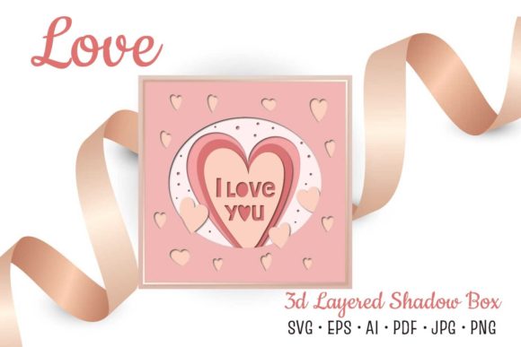 I Love You Card: A Designer's Take on Layered Valentine Embroidery
