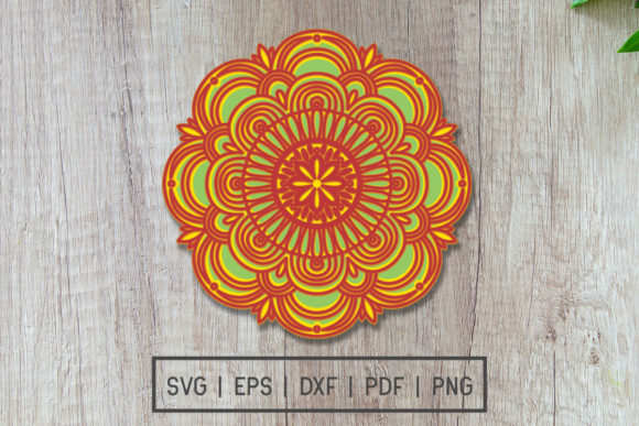 Review: 3D SVG Shapes for Layered Mandala Projects