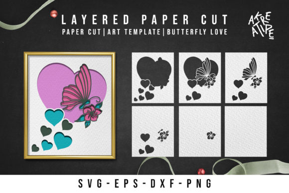 Review: Butterfly Love 3D SVG for Shadow Boxes